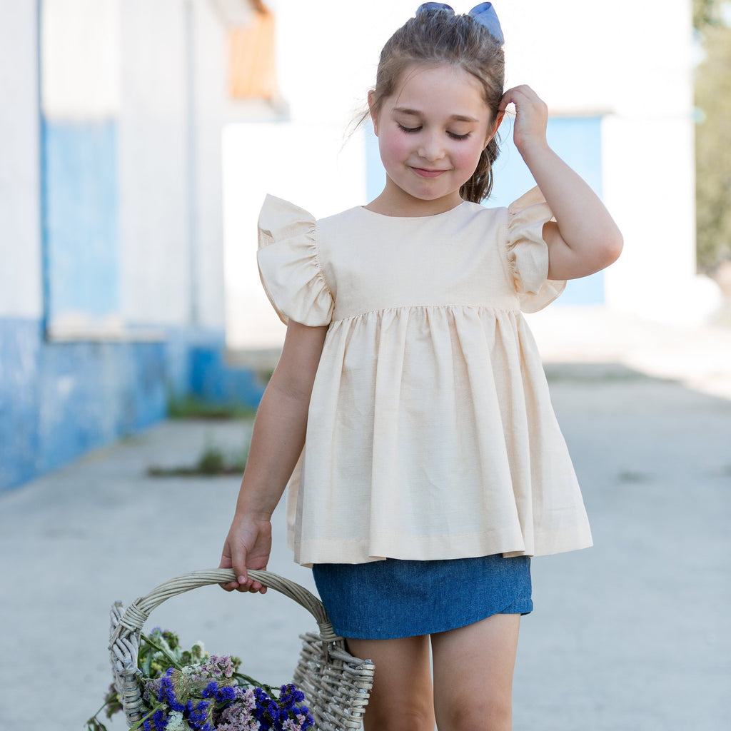 Denim Tenis Shorts